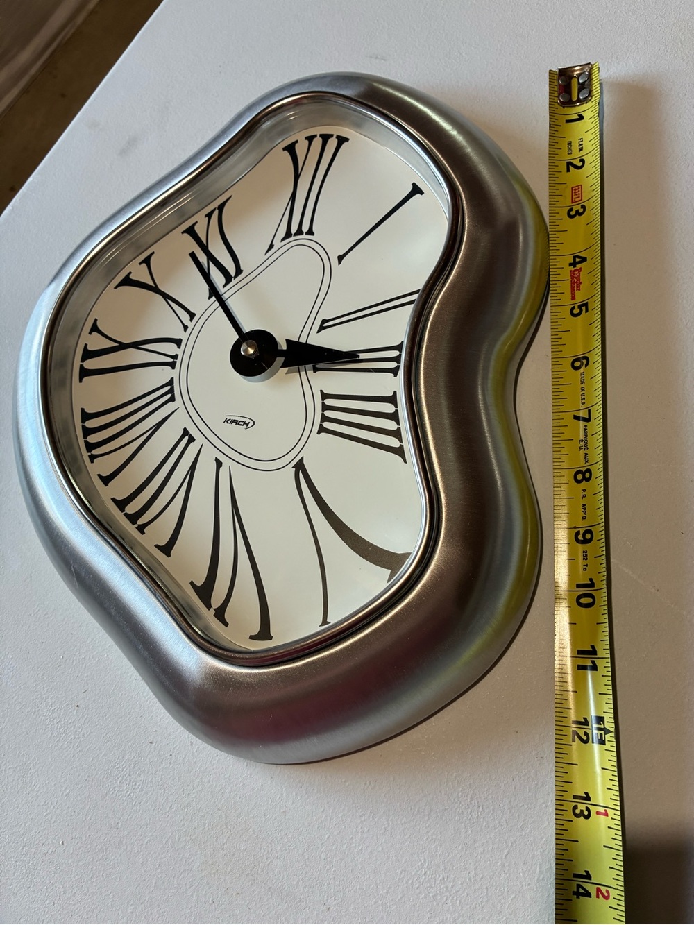 Kirch Industrial Co. “Melting” Wall Clock EUC! - Picture 4 of 9